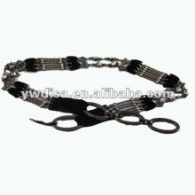 Metal Chain With PU Belts For Garments Accessories